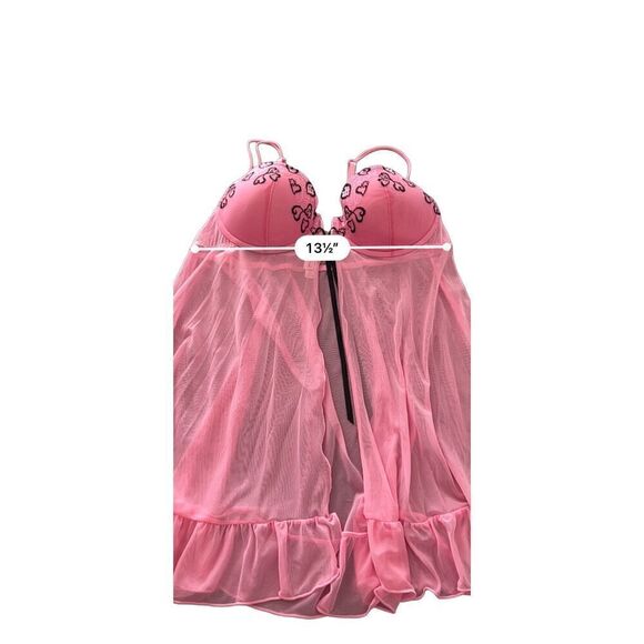 Inner Secret Pink babydoll size Large - Picture 5 of 7